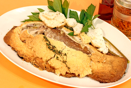 鯛の塩釜焼き